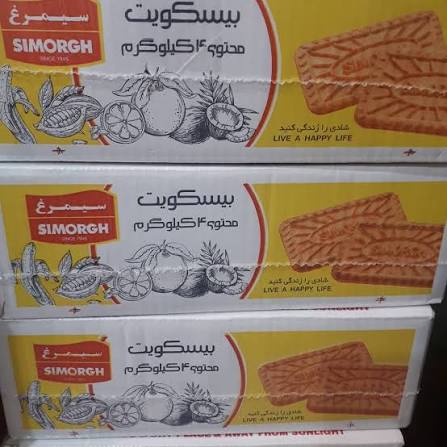 بیسکوییت 4 کیلویی میوه ای سیمرغ