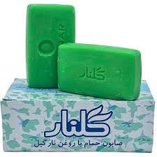 صابون گلنار حمام سبز 6تایی