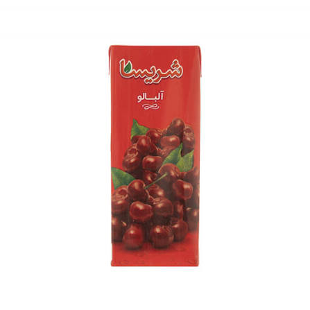 نوشیدنی آلبالو شریسا پاکتی300میلی