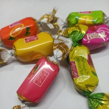 تافی فستیوال میوه ای شیرین عسل