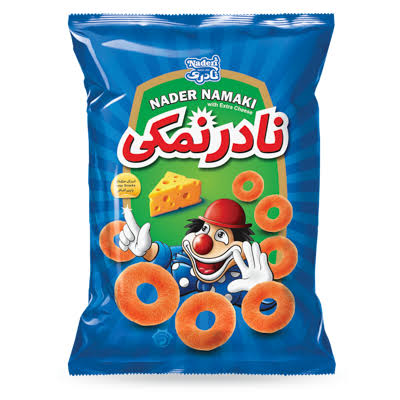 اسنک نمکی حلقه ای نادری