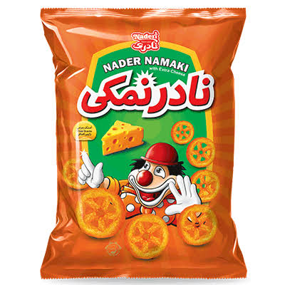 اسنک نمکی چرخی نادری