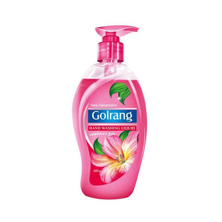 مایع دستشویی صدفی صورتی گلرنگ500گ