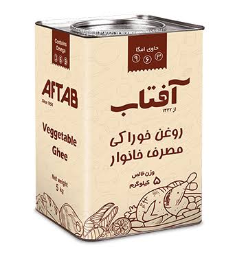 روغن خوراکی آفتابگردان5کیلویی
