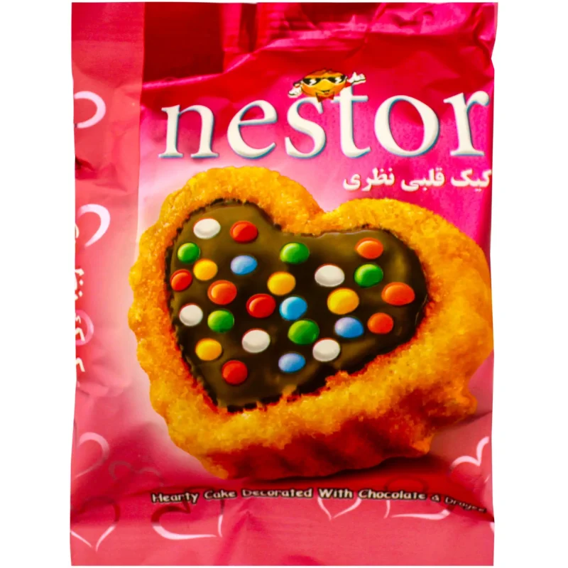 کیک نظری قلبی دوقلو