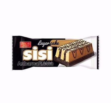 کیک سه لایه روکشدار سی سی شیرین عسل40گرم