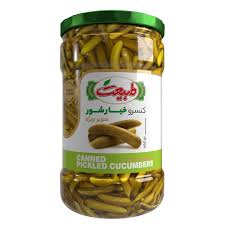خیارشور شیشه ای طبیعت