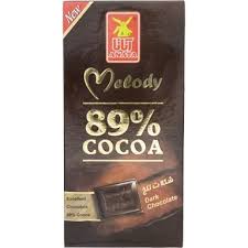شکلات تابلت تلخ 89%
