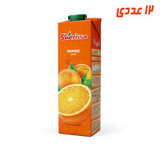 آبمیوه پرتقال شریسا 1ل(پاکتی)