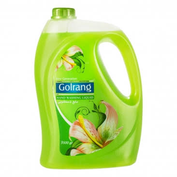 مایع دسشویی صدفی سبز گلرنگ3500گرمی